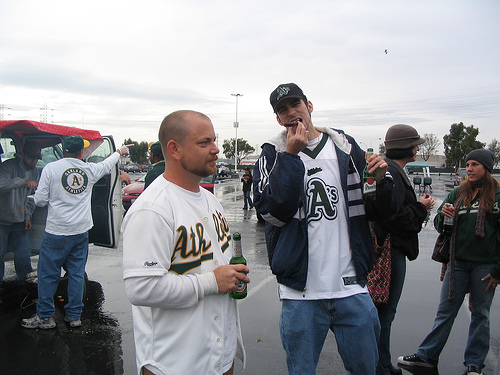 Pictures of me picture tailgate hot dog oakland athletics