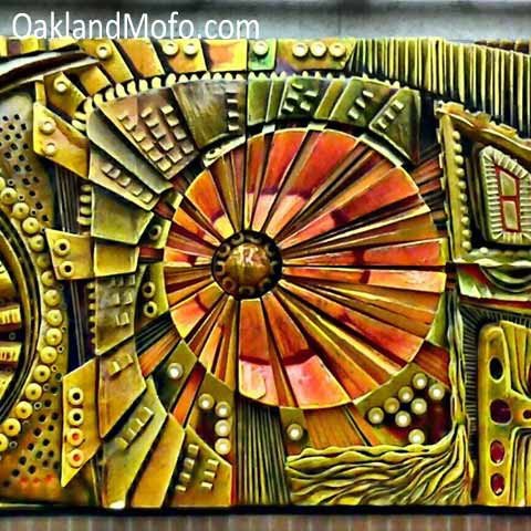 richmond bart station mural