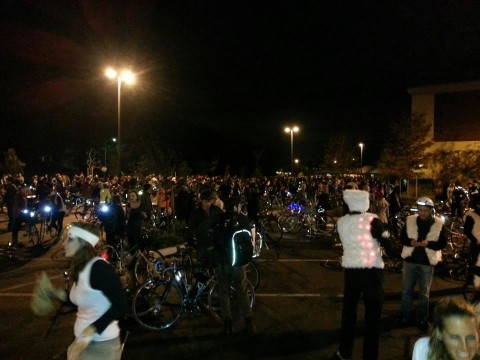 bike party oakland stop by bart