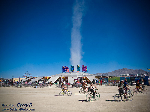 Burning Man 2008 Center Camp Dust Devil