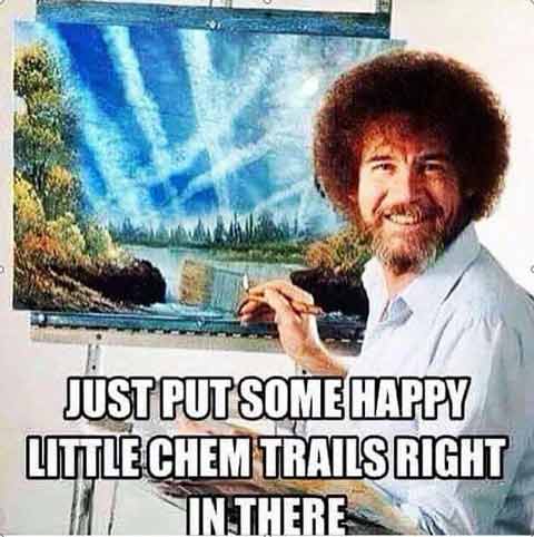 bob ross chemtrails