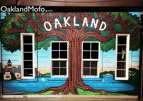 oakland tree art