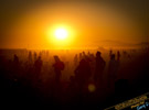Burning Man sunrise pictures photos