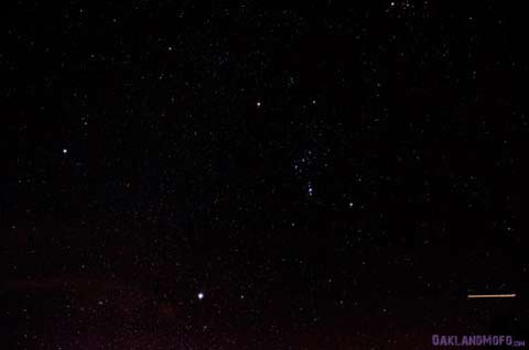 yosemite stars at night